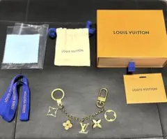 ルイヴィトン バッグチャーム チェーン フルール ドゥ モノグラム　キーリング LOUIS VUITTON ルイ・ヴィトン バッグチャーム チェーン