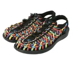 KEEN UNEEK ユニーク サンダル レインボー 24.5cm