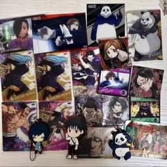 呪術廻戦 コースター ステッカー カード セット 京都校 20点セット