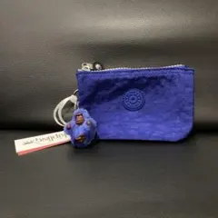 キプリング 公式 ポーチ CREATIVITY Sクリエイティビティエス　ブルー