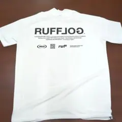 RUFFLOG ゴルフウェア ドローコード付き半袖モックネックシャツ カーキ
