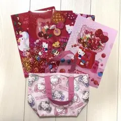 ハローキティ クリアファイル＆トートバッグ セット