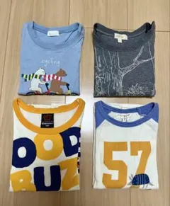 長袖ロンT 4枚まとめ売り　90〜100cm BABYDOLL、コンビミニ 他