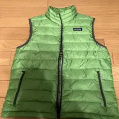 patagonia グリーン ダウンベスト Lサイズ