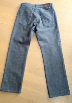 EDWIN 503 WILD-FIRE グレー デニムパンツ