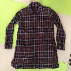 ジャーナルスタンダードチェックシャツ シャツワンピース