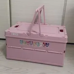 しまむら　TWICE 　収納ボックス　コンテナ　ピンク TWICE LOVELYS コンテナ収納ボックス ピンク しまむら - メルカリ