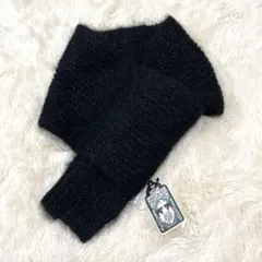 新品タグ付き✨SHOO-LA-RUE マフラー ブラック 起毛 ストール