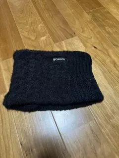 Columbia ブラック ニット ネックウォーマー