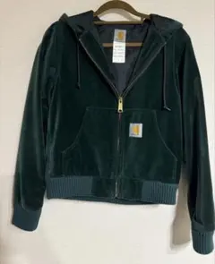 Carhartt フード付きジャケット Sサイズ ダークグリーンのサムネイル