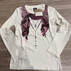 RAD CUSTOM 長袖カットソー 120cm~ ホワイト 新品未使用