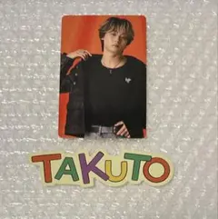 【TAKUTO/タクト】MAZZEL フォトカード