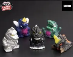 東宝怪獣シリーズ ゴジラ ミニ ソフビ クロニクル vol.1 5点セット