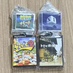 PlayStation　ゲームパッケージ　ミニチュアチャーム