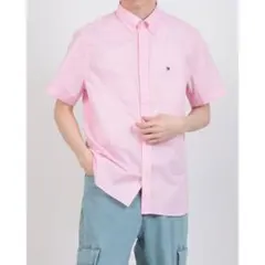 TOMMY HILFIGER 半袖シャツ ピンク　Lサイズのサムネイル