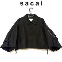 美品 sacai サカイショートジャケット ショートトレンチコート 3のサムネイル