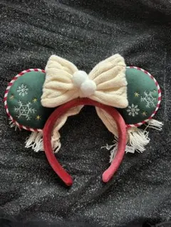 Disney Christmas ミッキー耳カチューシャ