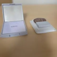ALBION プレストパウダー ケース P ブラシ付き