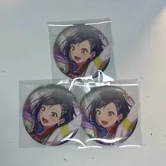 プロセカ　白石杏　グリッター缶バッジ