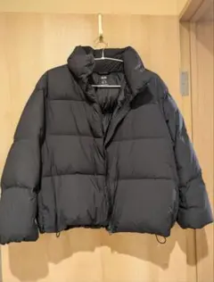 UNIQLO パウダーソフトダウンジャケット ブラック