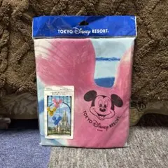 レトロ ミニーマウス ハート壁掛け（タペストリー）☆ヴィンテージ 