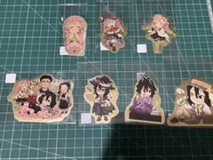 鬼滅の刃　柱ダイニング　お楽しみ　くじ　ステッカー　伊黒小芭内　甘露寺蜜璃