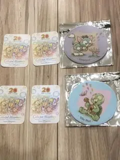 は*る様 ダッフィーフレンズ　イラスト入りコースター2枚セット　ジェラトーニ　オ