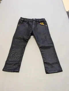 ジャンクストア　レザーデニム風ロングパンツ　95cm