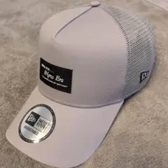 [美品] NEW ERA ニューエラ メッシュキャップ グレー