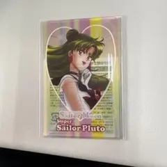 セーラームーン 明治アーモンドチョコレート クリアカード セーラープルート