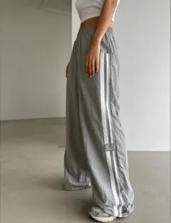 ナイロンラインパンツ