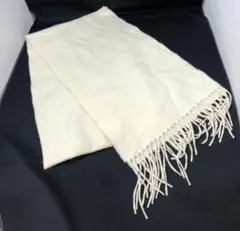 マフラー UNIQLO カシミヤ100％ オフホワイト