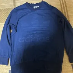 adidas ネイビー トレーナー 3ストライプ