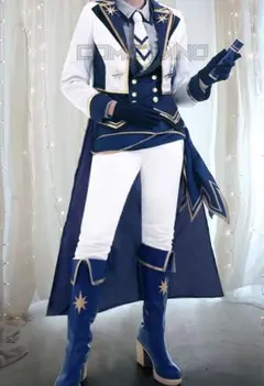 【ウィッグ付】スタフェス衣装（WHITE色）