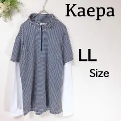 『ケイパ』（LL）＊長袖＊トップス＊ボーダー＊カジュアル＊のサムネイル