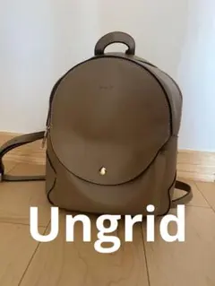 【Ungrid】リュック ベージュのサムネイル