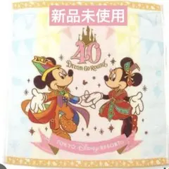 ディズニーリゾート40周年記念◎ミッキーミニー◎ウォッシュタオルのサムネイル
