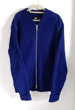 Paul Smith カシミヤ混 短丈 フルジップ ドライバーズ ニット 黒 2025