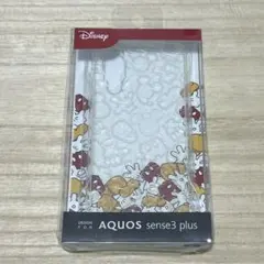 ミッキーマウス　スマホケース　AQUOS sense3 plus