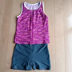 ellesse スポーツ用水着 Lサイズ ネイビー/ピンク