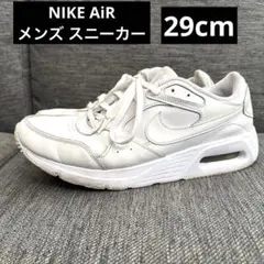 NIKE ホワイト スニーカー エアクッション付き 29cm メンズ シューズ