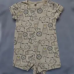 動物柄ロンパース サイズ70cm