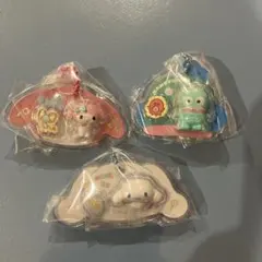 マイメロディ・シナモロール ・ハンギョドン パッケージチャーム セット　サンリオ