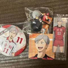 ハイキュー　灰羽リエーフ　缶バッジなど