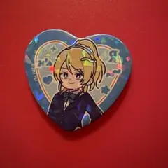ラブライブμ's にゅ〜とろシリーズ第一弾 ハート型缶バッジ 缶バッジ