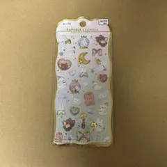 amifa キャンドゥ 立体 カプセル シール きらりんクリスタル ステッカー