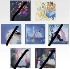 ディズニープリンセス 一番くじ ミニキャンバスコレクション2種