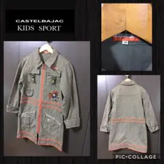 CASTELBAJAC KIDS SPORT ミリタリージャケットコート 110