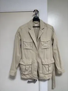 H&M ベージュジャケット Sサイズ