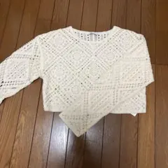 zara サマーニット